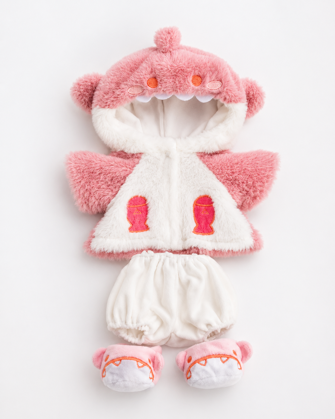 Pink shark Plush Bear 🐻 💗