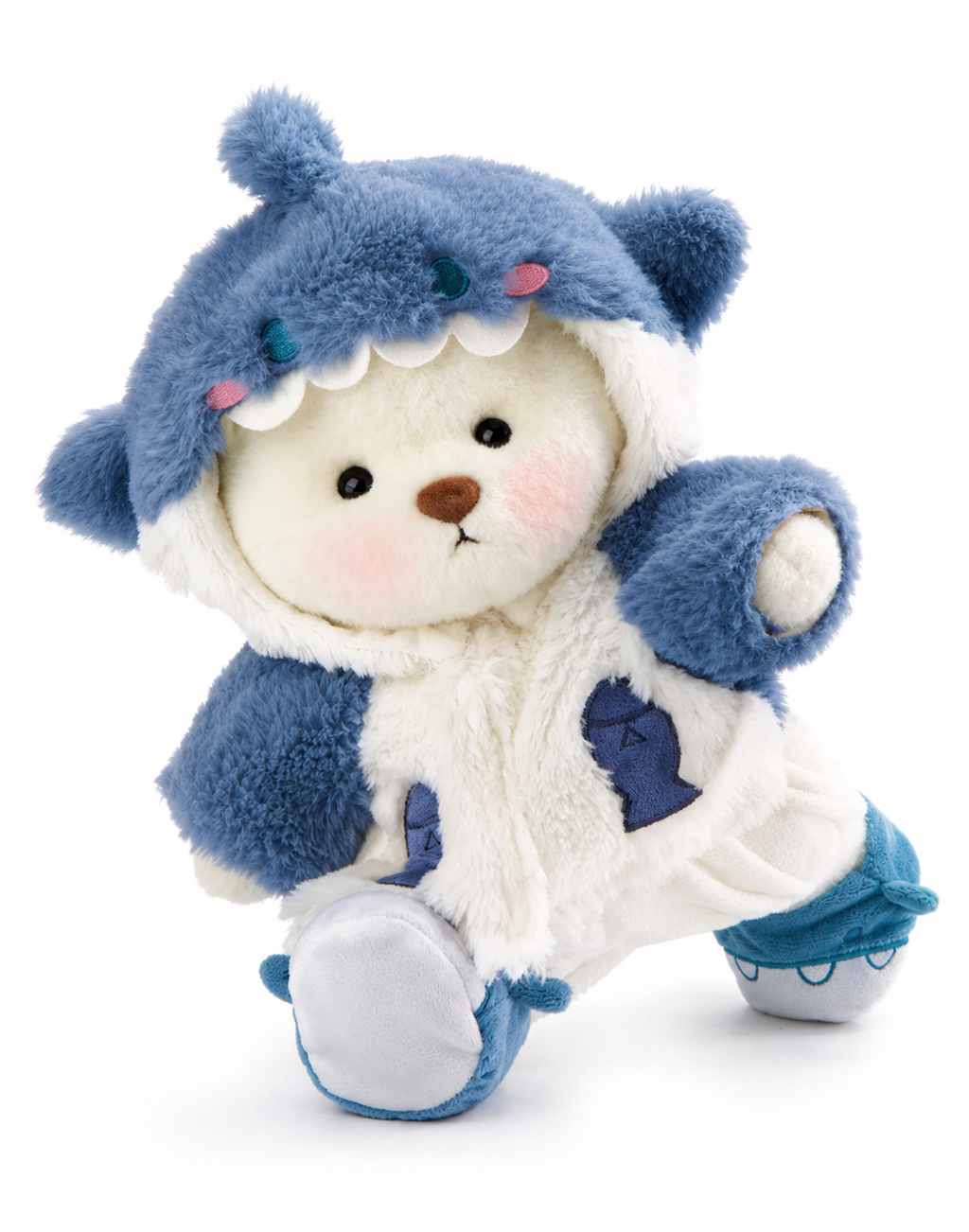 Blue Shark Plush Bear