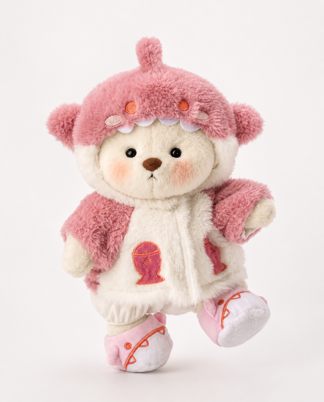 Pink shark Plush Bear 🐻 💗